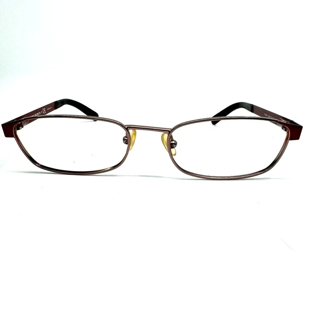 Tory Burch Eyeglasses TY1013 346 Burgundy Rectangular Metal Frame 51[]17 H10072‎